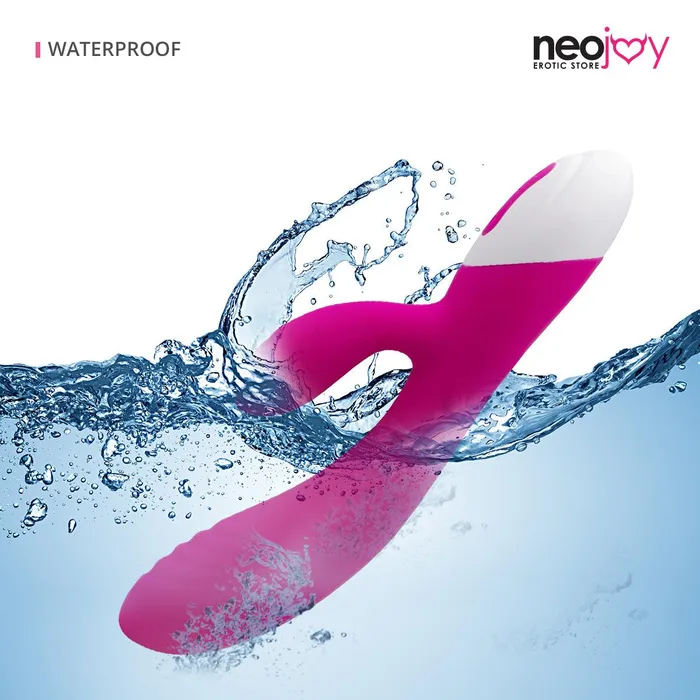 Neojoy Vibrators Neojoy Love Rabbit Silicone Rabbit Vibrator USB Rechargeable 5Speed 8Functions Pink