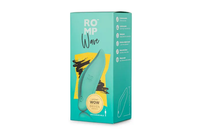 ROMP Female Sex Toys Romp Wave LayOn Vibrator