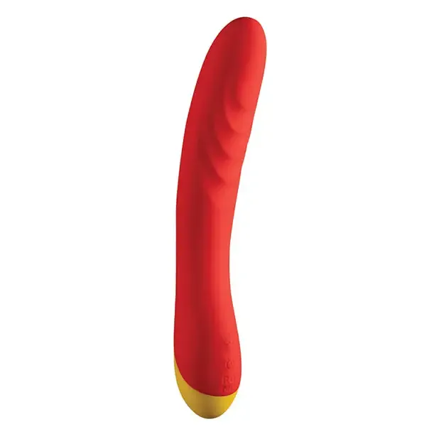 ROMP ROMP Hype Red Rechargeable Silicone GSpot Vibrator Female Sex Toys ROMP ROMP Hype Red Rechargeable Silicone GSpot Vibrator Female Sex Toys