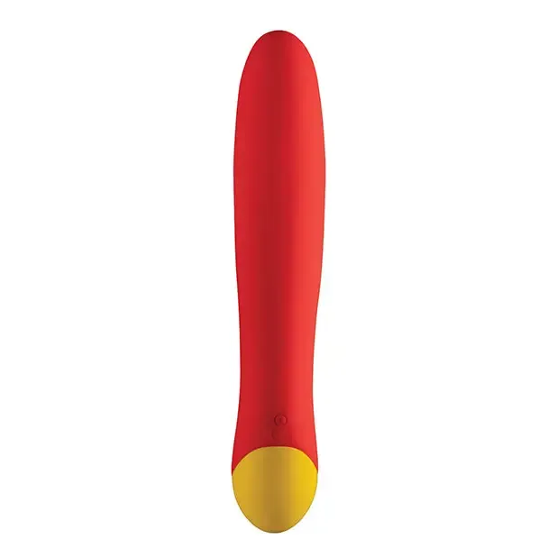 ROMP ROMP Hype Red Rechargeable Silicone GSpot Vibrator Female Sex Toys ROMP ROMP Hype Red Rechargeable Silicone GSpot Vibrator Female Sex Toys