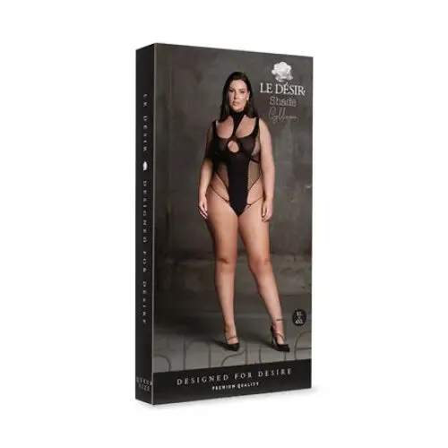 SHOTS AMERICA Vibrators Shots Le Desir Shade Cyllene XLVIII Bodysuit with Turtleneck Black Queen Size SHOTS AMERICA Vibrators Shots Le Desir Shade Cyllene XLVIII Bodysuit with Turtleneck Black Queen Size