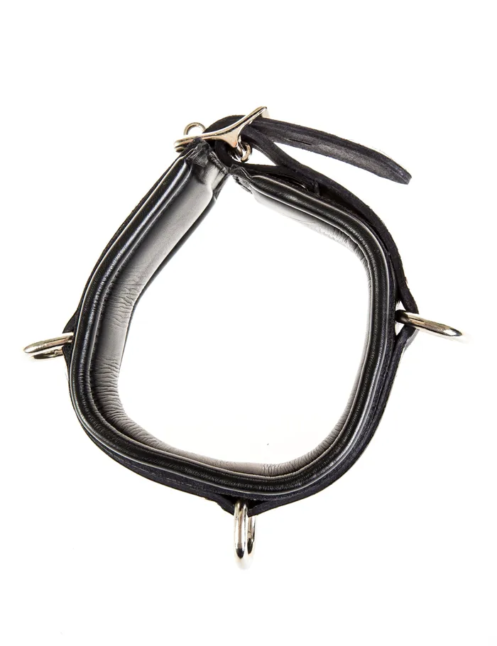 Vibrators HonourSkintwocom Leather Deluxe Padded Collar
