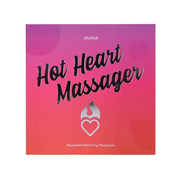 Vibrators Jelique Hot Heart Massager Pink Classic Brands LLC Vibrators Jelique Hot Heart Massager Pink Classic Brands LLC