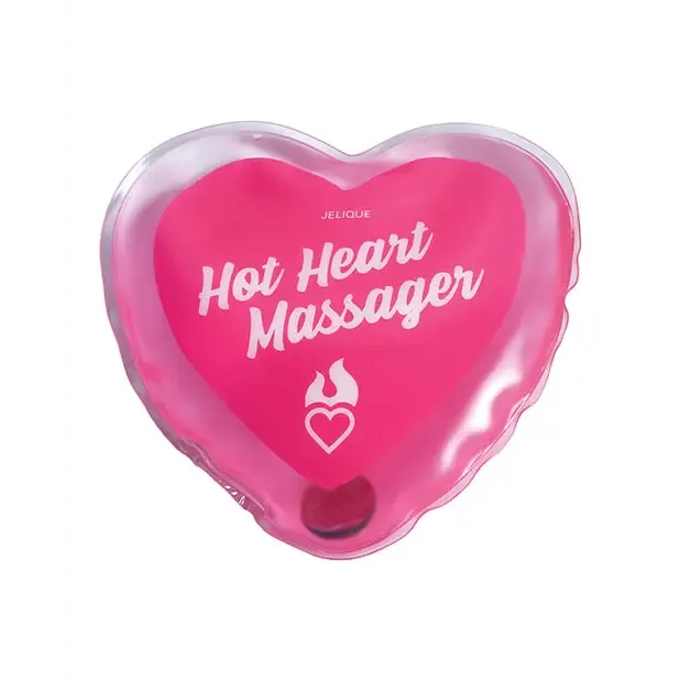 Vibrators Jelique Hot Heart Massager Pink Classic Brands LLC Vibrators Jelique Hot Heart Massager Pink Classic Brands LLC