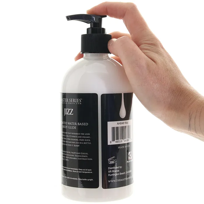 XR Brands Master Series Jizz Unscented Lubricant 16oz in 16oz488ml Female Sex Toys XR Brands Master Series Jizz Unscented Lubricant 16oz in 16oz488ml Female Sex Toys