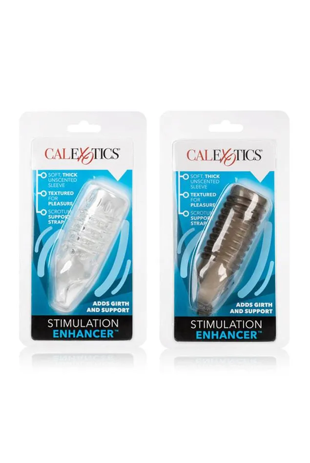 Cal Exotics Stimulation Enhancer Penis Sleeve Assorted Colors Cal Exotics Male Sex Toys