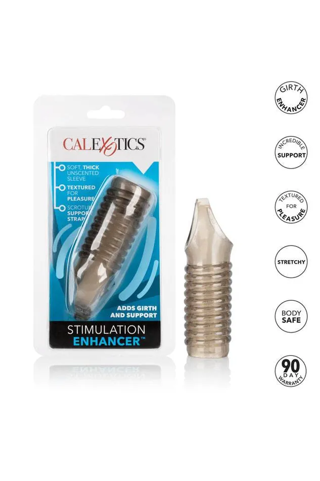 Cal Exotics Stimulation Enhancer Penis Sleeve Assorted Colors Cal Exotics Male Sex Toys