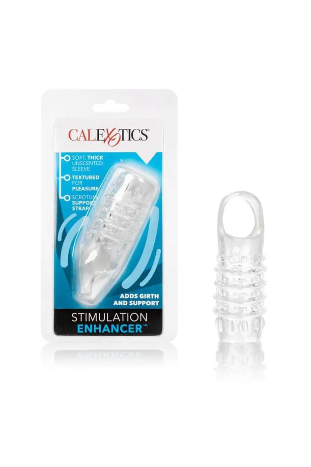 Cal Exotics Stimulation Enhancer Penis Sleeve Assorted Colors Cal Exotics Male Sex Toys