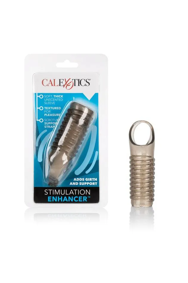 Cal Exotics Stimulation Enhancer Penis Sleeve Assorted Colors Cal Exotics Male Sex Toys