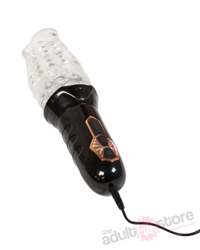 Gawk Gawk Male Sex Toys Gawk Gawk 3000 The Male Rose Vibrating Rotating Male Stroker