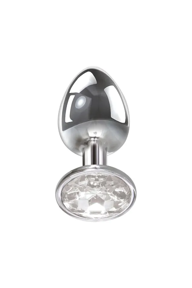 Male Sex Toys Adam Eve Adam Eve Clear Gem Anal Plug Large