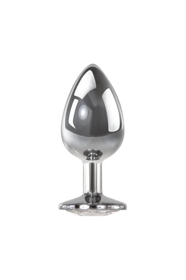 Male Sex Toys Adam Eve Adam Eve Clear Gem Anal Plug Large