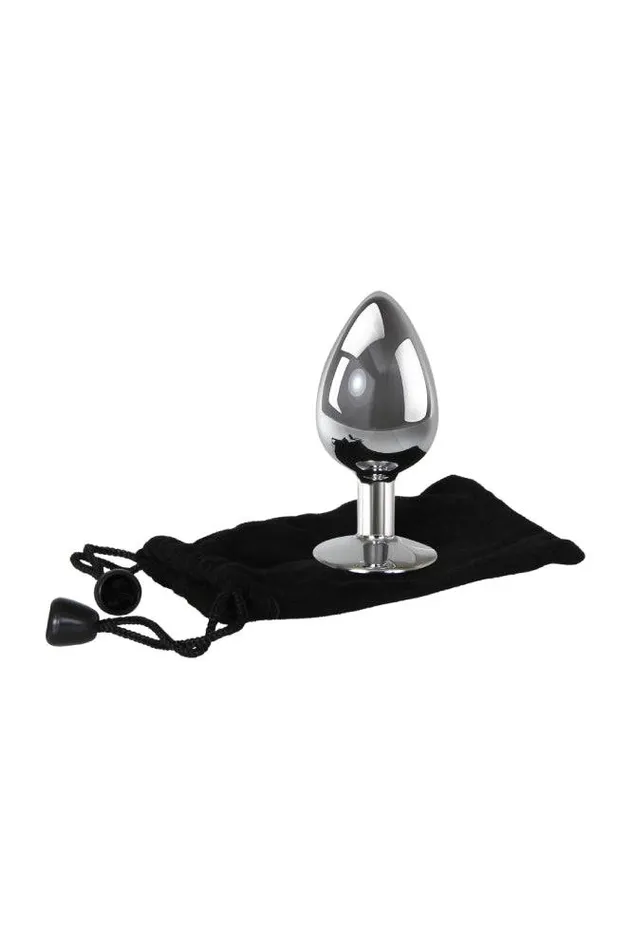 Male Sex Toys Adam Eve Adam Eve Clear Gem Anal Plug Large
