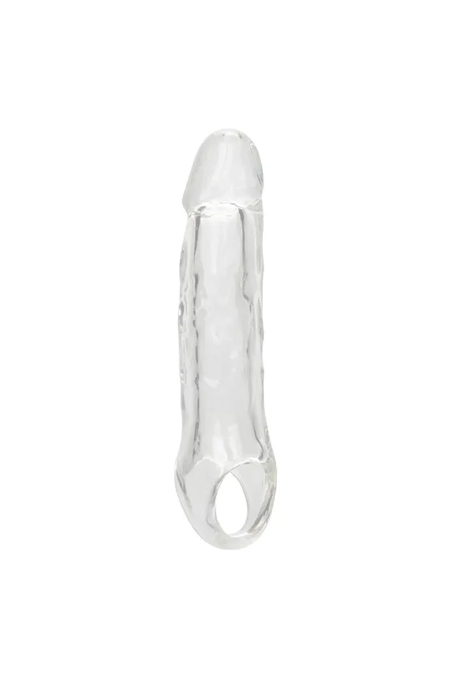 Male Sex Toys Cal Exotics Cal Exotics Performance Maxx 55 Extension with Scrotum Strap Clear Male Sex Toys Cal Exotics Cal Exotics Performance Maxx 55 Extension with Scrotum Strap Clear