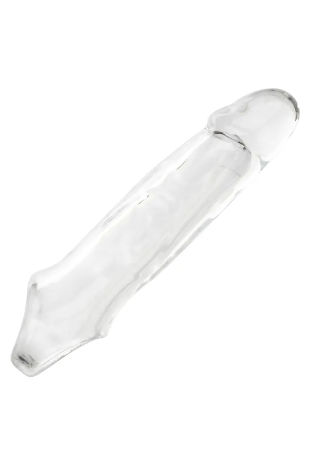 Male Sex Toys Cal Exotics Cal Exotics Performance Maxx 55 Extension with Scrotum Strap Clear
