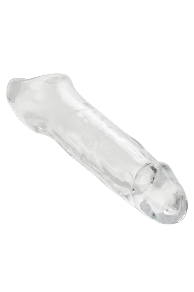 Male Sex Toys Cal Exotics Cal Exotics Performance Maxx 55 Extension with Scrotum Strap Clear