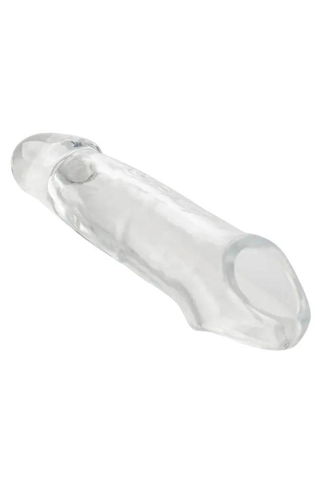 Male Sex Toys Cal Exotics Cal Exotics Performance Maxx 55 Extension with Scrotum Strap Clear