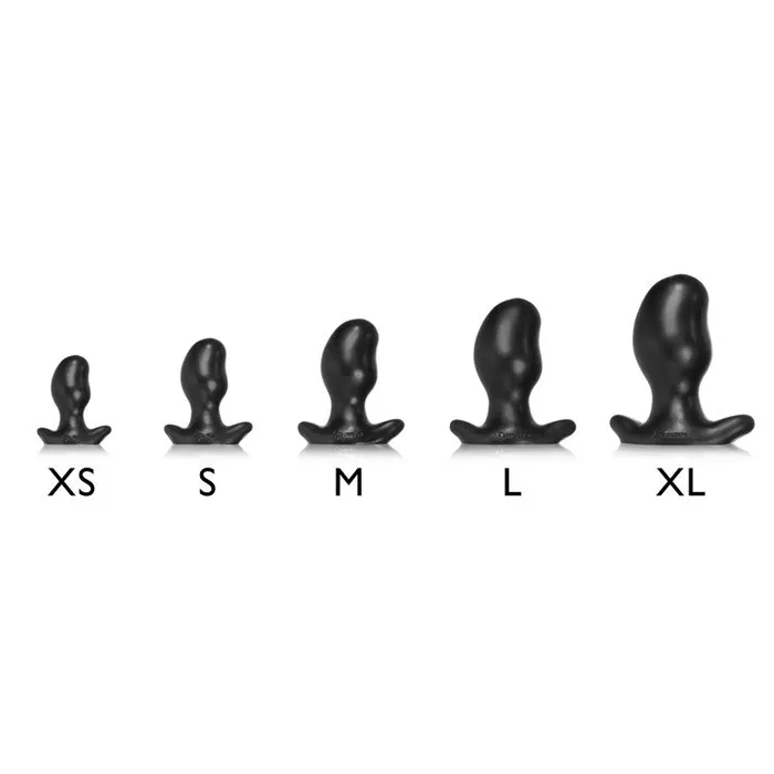 Male Sex Toys OXBALLS Oxballs Ergo Butt Plug Large Platinum Swirl