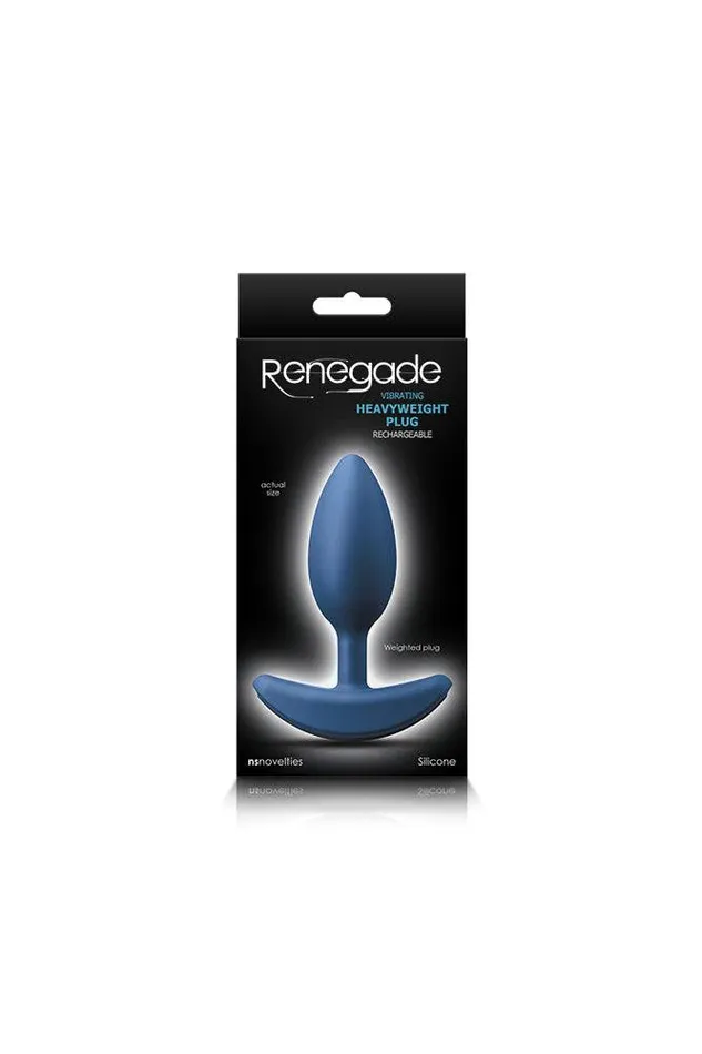 NS Novelties Renegade Vibrating Heavyweight Plug Assorted Sizes NS Novelties Anal