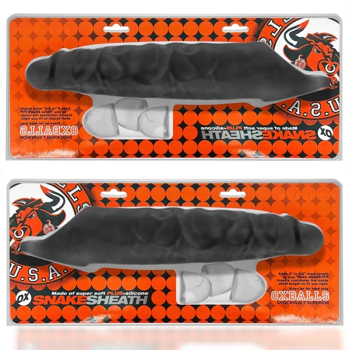 OXBALLS Anal Oxballs Snake Black Ice