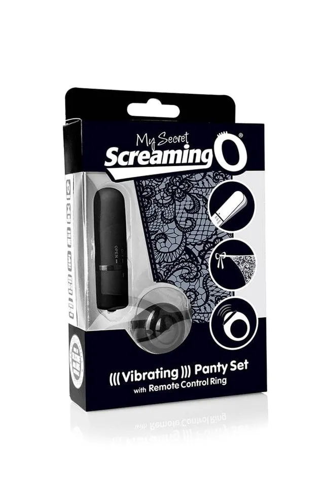 Screaming O Screaming O My Secret Remote Control Panty Vibe Black Female Sex Toys