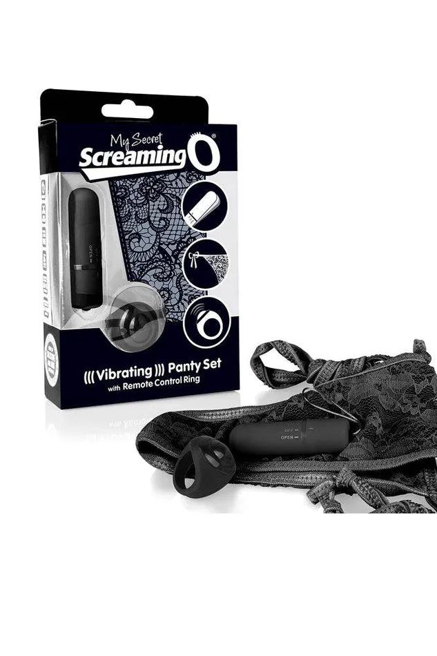 Screaming O Screaming O My Secret Remote Control Panty Vibe Black Female Sex Toys