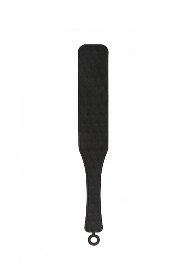 Shots Toys Anal Ouch by Shots Toys Silicone Textured Paddle Black