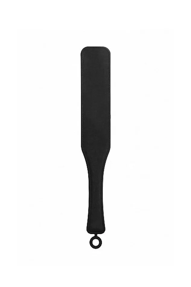 Shots Toys Anal Ouch by Shots Toys Silicone Textured Paddle Black