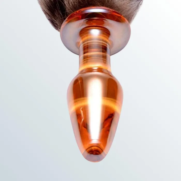 Tailz Anal Tailz Fox Tail Glass Anal Plug