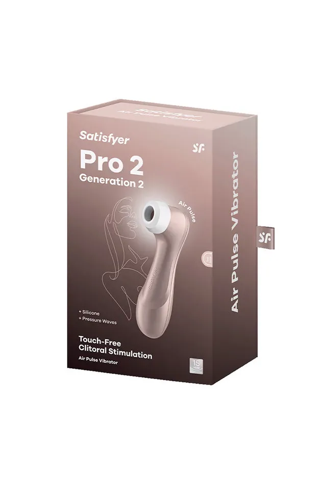 Vibrators Satisfyer Satisfyer Pro 2 Generation 2 Air Pulse Clitoral Stimulator Rose Gold