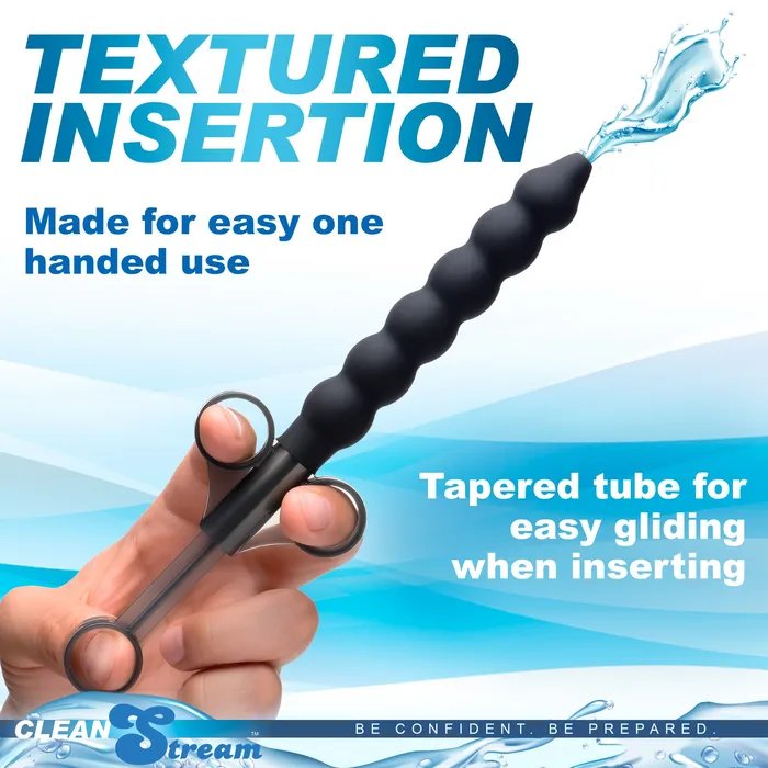 CleanStream Anal Silicone Beaded Lubricant Launcher