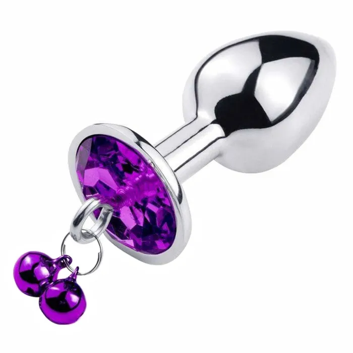 Dangling Jeweled Bell Princess Anal Trainer Set 3Piece Lovegasm Anal