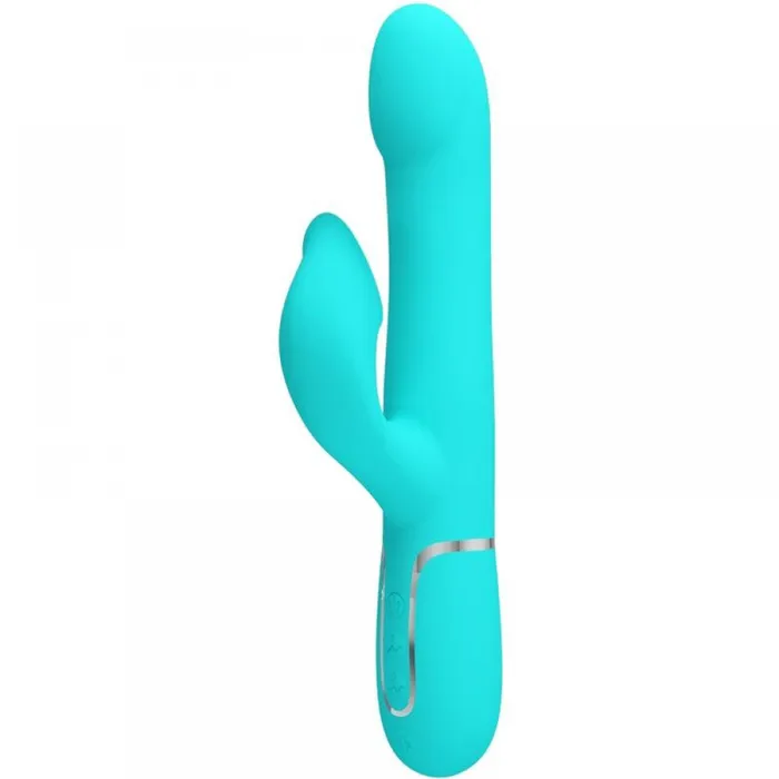 Falin Rabbit Vibrator Pearls Turquoise Pretty Love Female Sex Toys