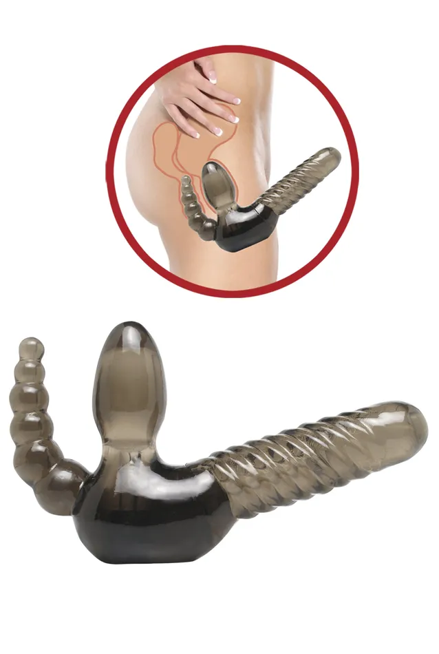 Female Sex Toys Pipedream Fetish Fantasy Series Strapless Strap on With Anal Stimulator Female Sex Toys Pipedream Fetish Fantasy Series Strapless Strap on With Anal Stimulator