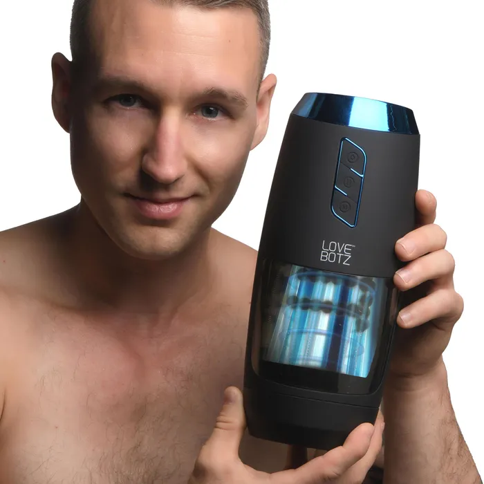 LoveBotz Male Sex Toys The Milker Slider 18X Stroking Masturbator