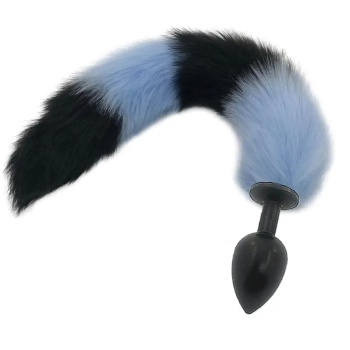 Lovegasm Anal Mythical Blue Wolf Tail Plug 276 to 354 Long