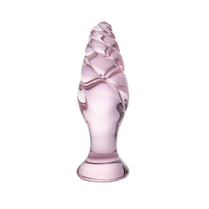 Lovegasm Anal Pink Enchantress Crystal Plug Glass