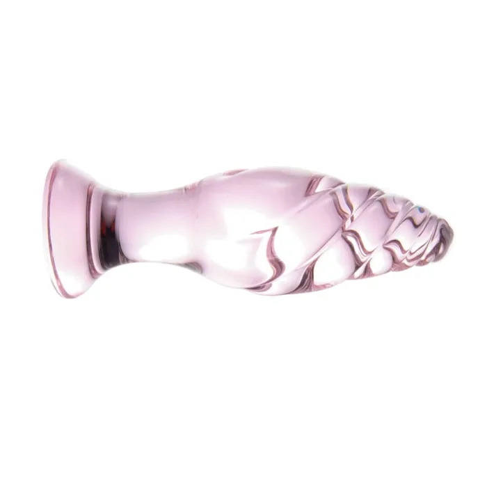 Lovegasm Anal Pink Enchantress Crystal Plug Glass
