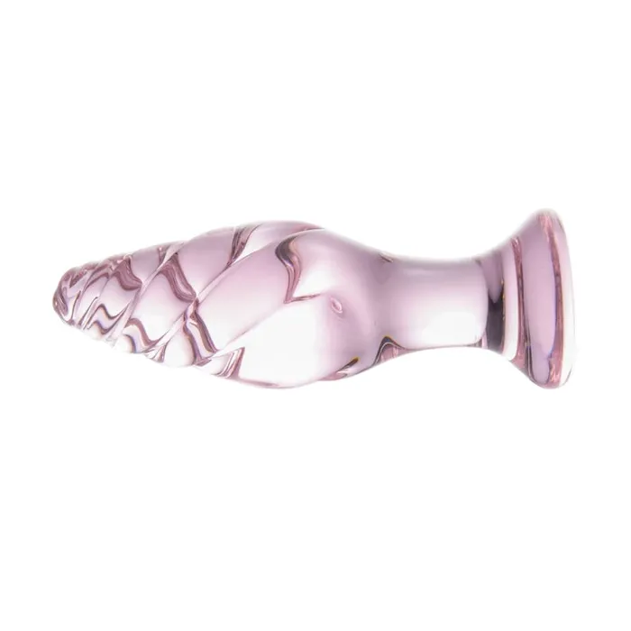 Lovegasm Anal Pink Enchantress Crystal Plug Glass