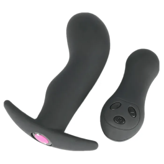 Lovegasm Anal Remote Controlled Silicone Vibrating Plug 433 LongBullets