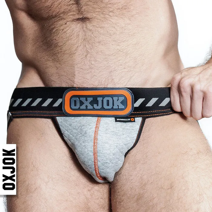 Male Sex Toys OXJok Packer Industrial Quilted Cargo Strapjock Mist Heather Large Male Sex Toys OXJok Packer Industrial Quilted Cargo Strapjock Mist Heather Large