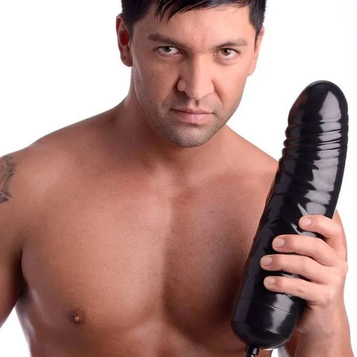 Master Series Female Sex Toys Giant Inflatable Solid Core Dildo