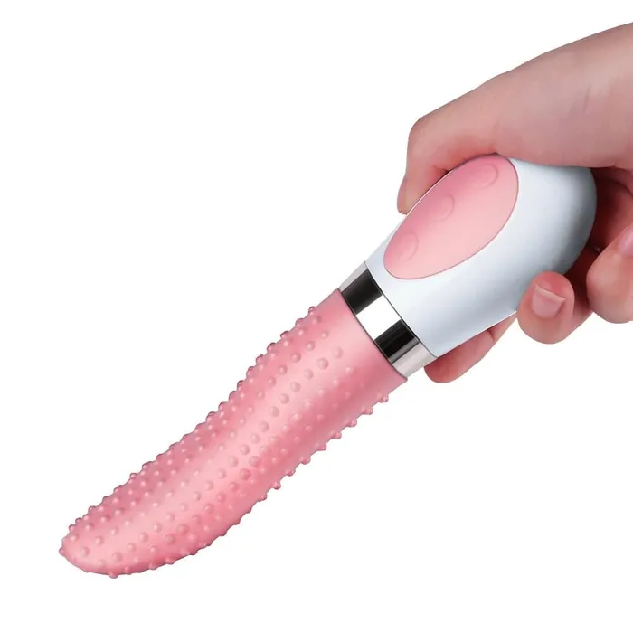 Tongue Dotted Vibrating Kegel BallsSucking Mouth Tounge Lovegasm Female Sex Toys