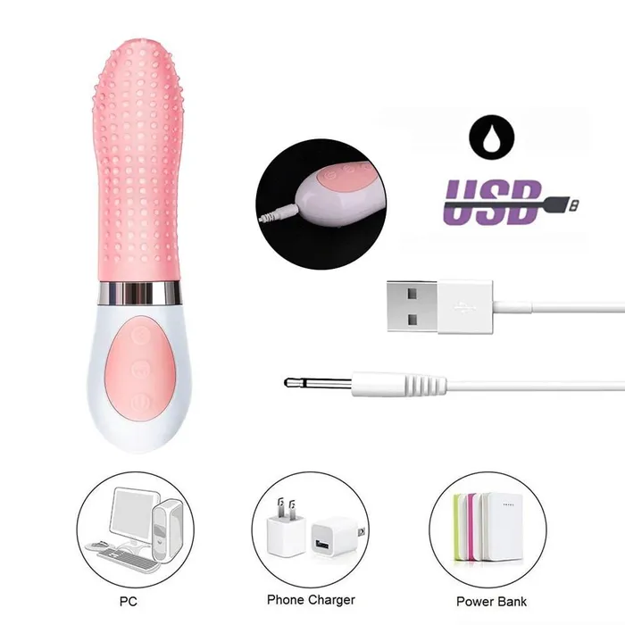 Tongue Dotted Vibrating Kegel BallsSucking Mouth Tounge Lovegasm Female Sex Toys