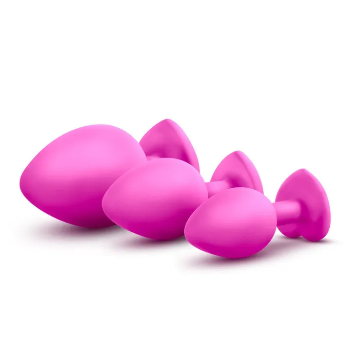 Anal Blush Novelties Blush Novelties Luxe Bling Anal Plugs Training Kit