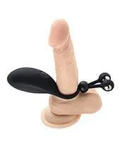 Anal Evolved Novelties INC Zero Tolerance The Big Bang Adjustable Tapping Ring Wsteel Balls Black