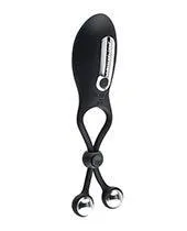 Anal Evolved Novelties INC Zero Tolerance The Big Bang Adjustable Tapping Ring Wsteel Balls Black