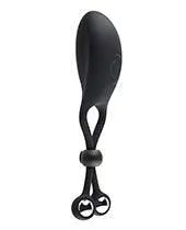 Anal Evolved Novelties INC Zero Tolerance The Big Bang Adjustable Tapping Ring Wsteel Balls Black