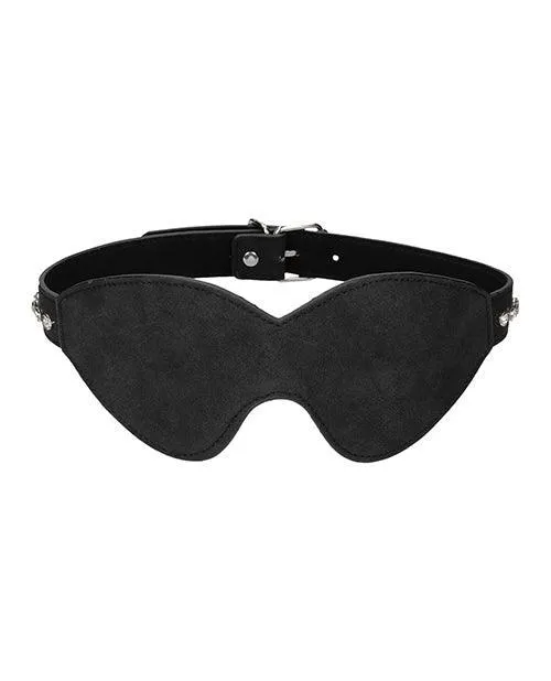 Anal Shots Ouch Diamond Studded Eye Mask Black Shots America LLC