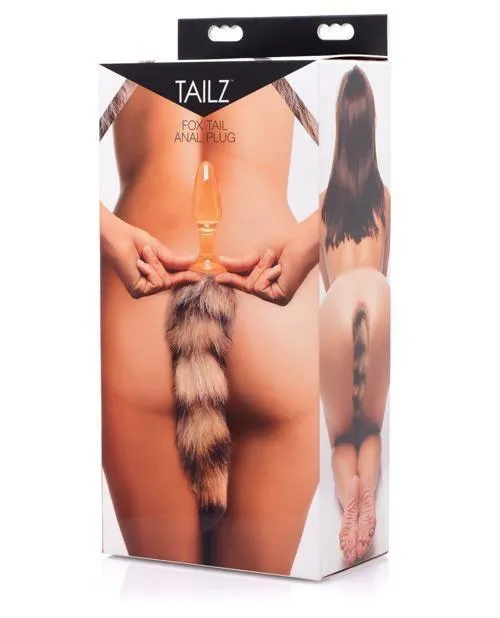 Anal Xr LLC Tailz Fox Tail Glass Anal Plug